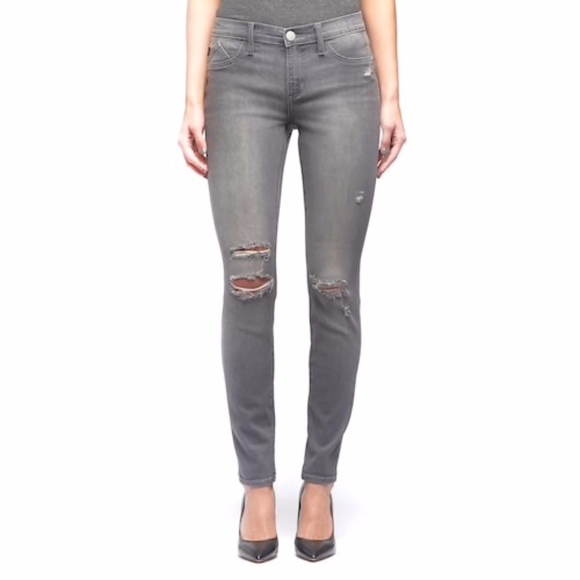 Rock & Republic Denim - Rock & Republic Gray Kashmiere Midrise Jeggings